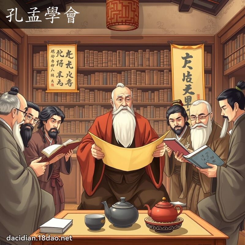 孔孟学会 - 国语大辞典配图