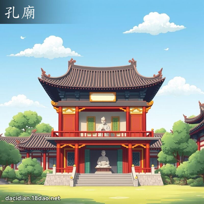 孔廟 - 國語大辭典配圖