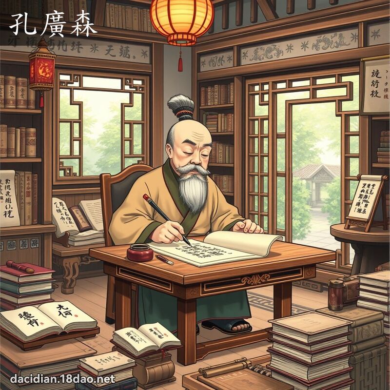 孔廣森 - 國語大辭典配圖