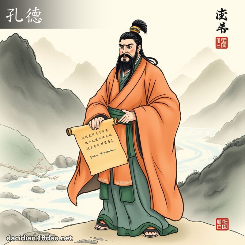 孔德 - 國語大辭典配圖
