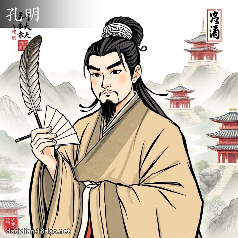 孔明 - 国语大辞典配图