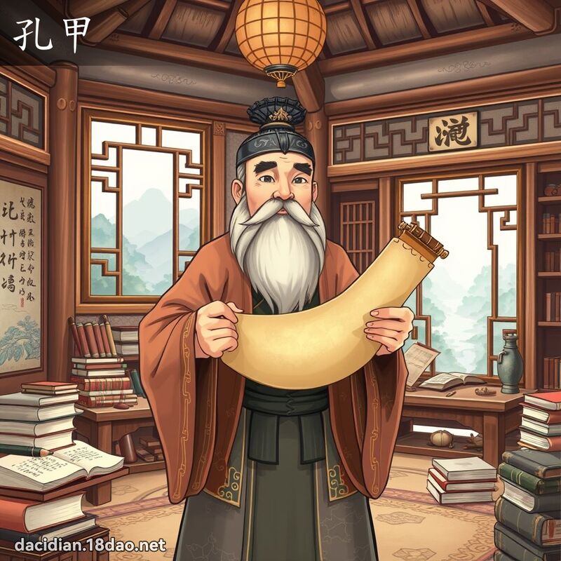 孔甲 - 國語大辭典配圖