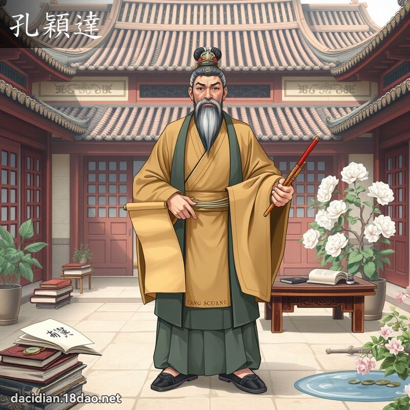 孔颖达 - 国语大辞典配图