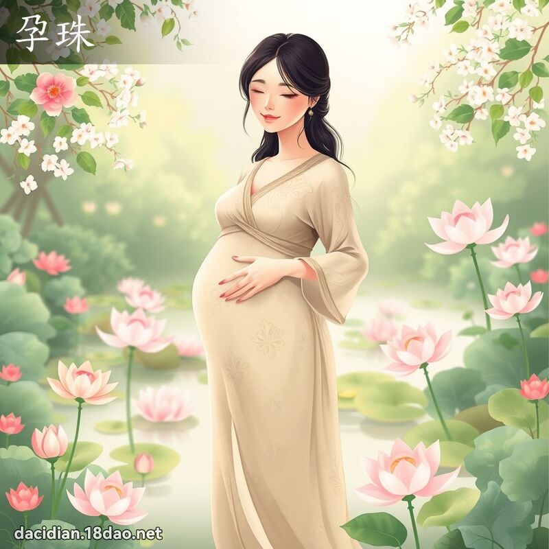 孕珠 - 國語大辭典配圖