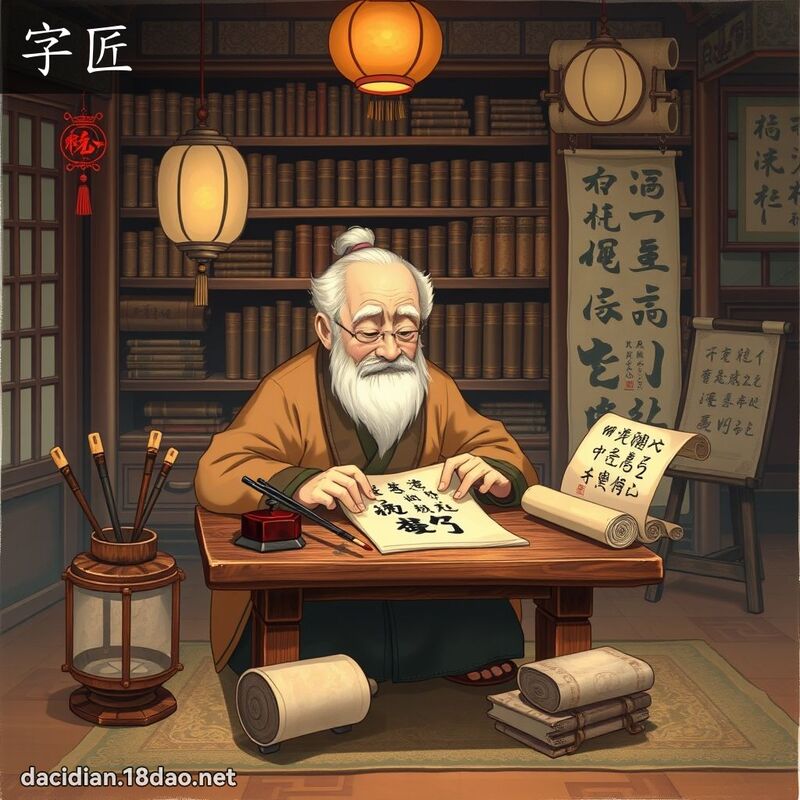 字匠 - 國語大辭典配圖