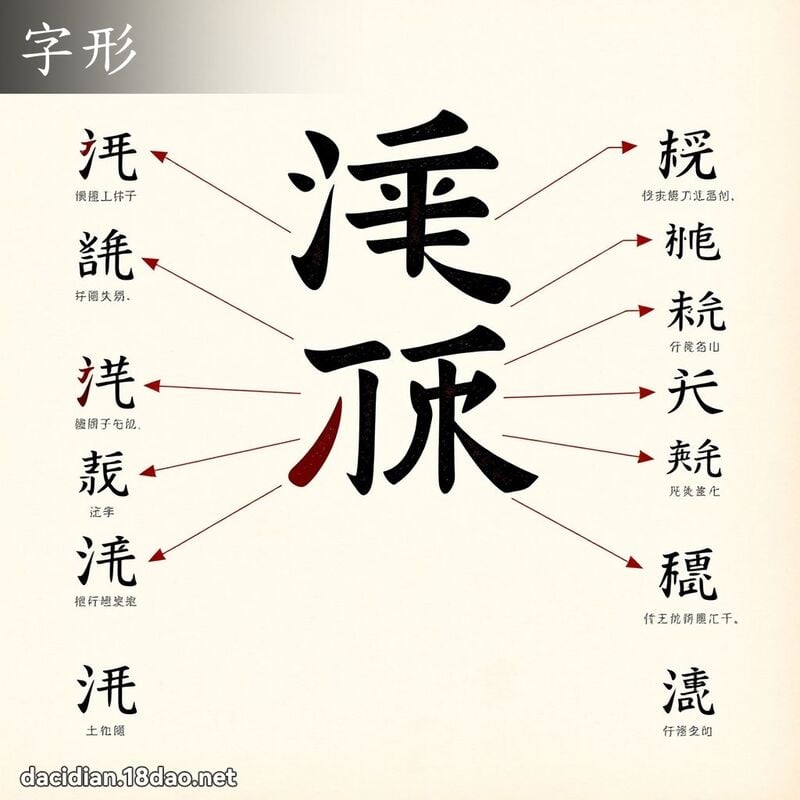 字形 - 國語大辭典配圖