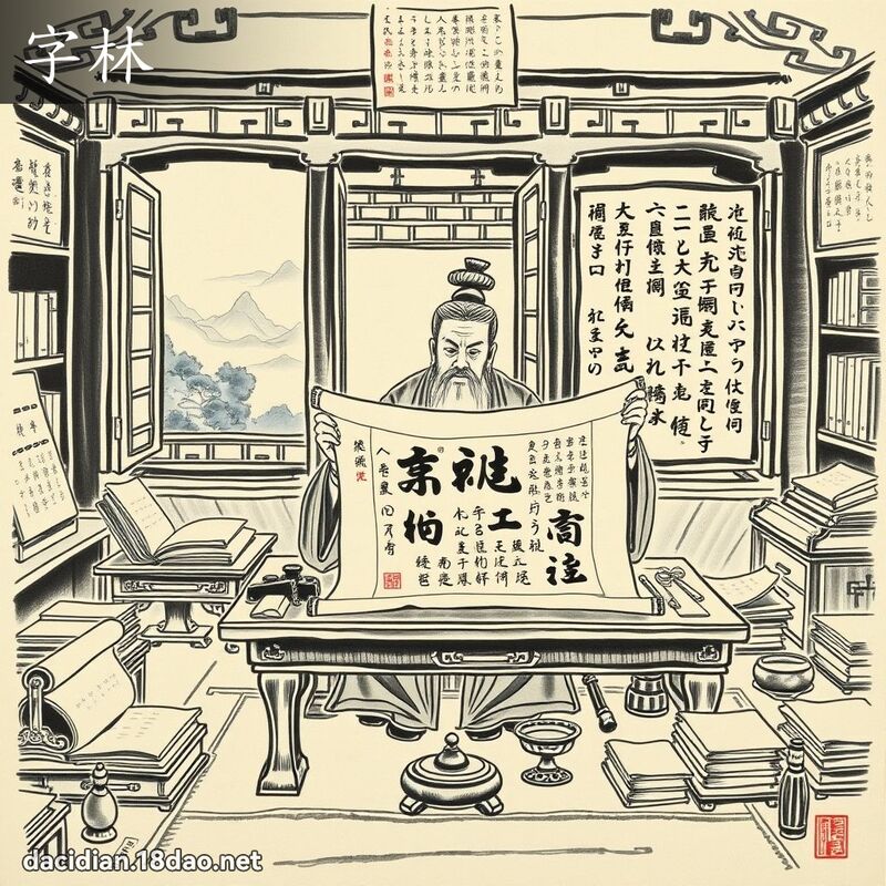 字林 - 國語大辭典配圖