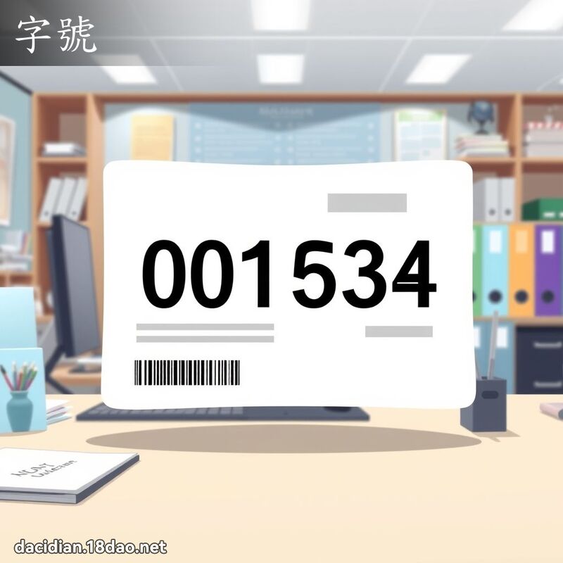 词语: 字号 (多意词)