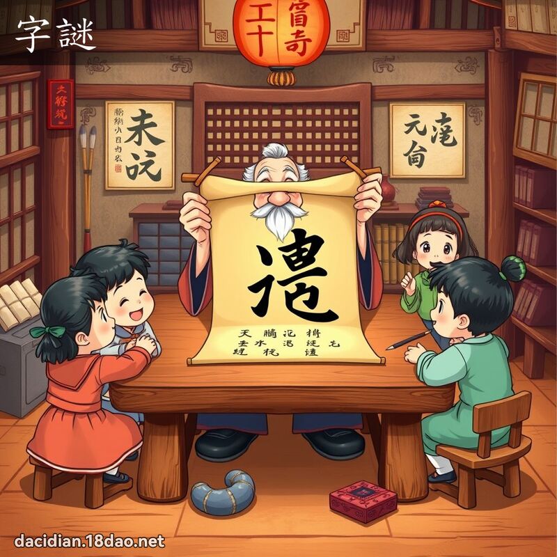 字谜 - 国语大辞典配图