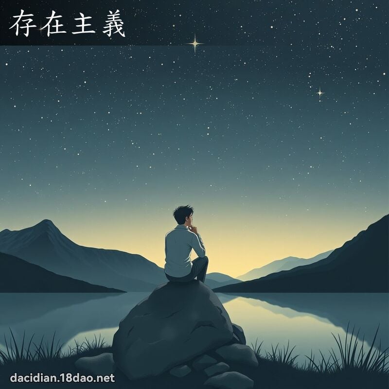 存在主義 - 國語大辭典配圖