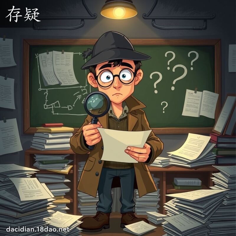 存疑 - 国语大辞典配图