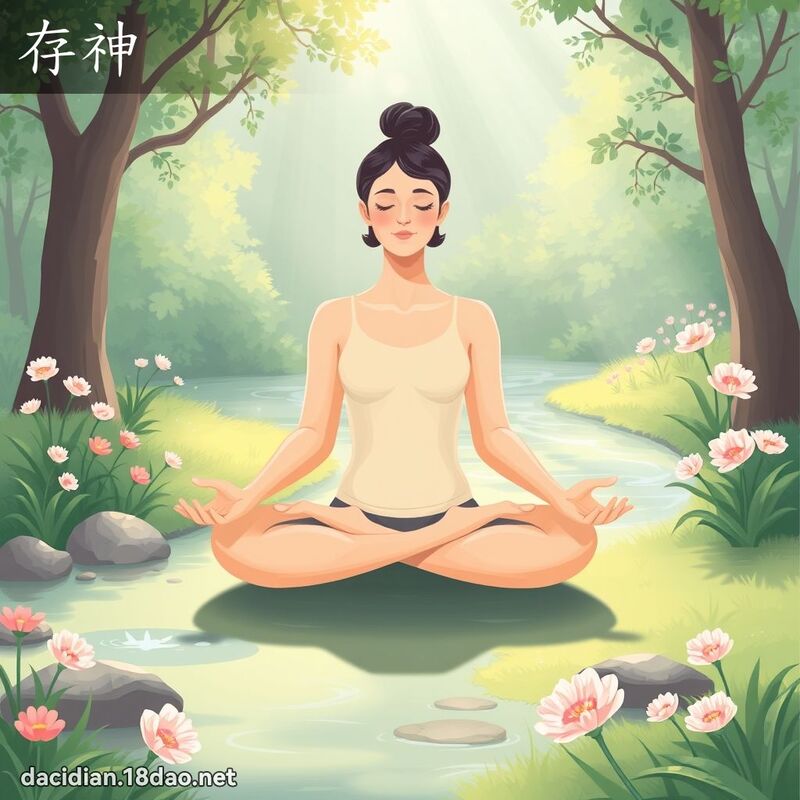 存神 - 國語大辭典配圖