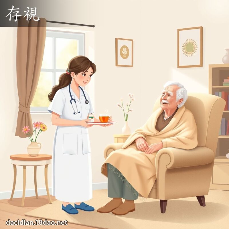 存視 - 國語大辭典配圖