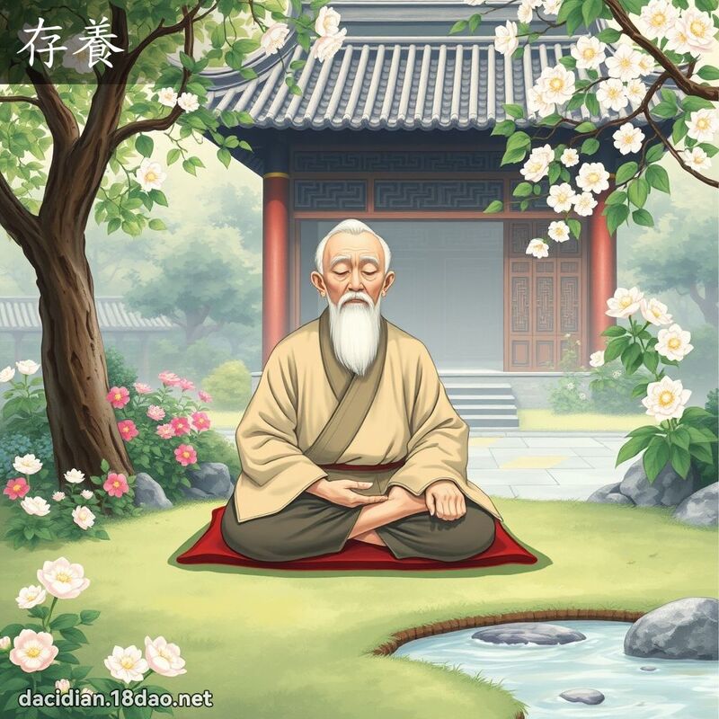 存養 - 國語大辭典配圖