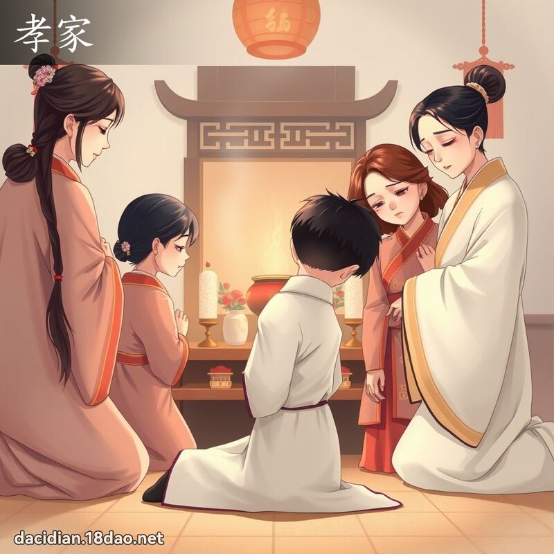 孝家 - 國語大辭典配圖