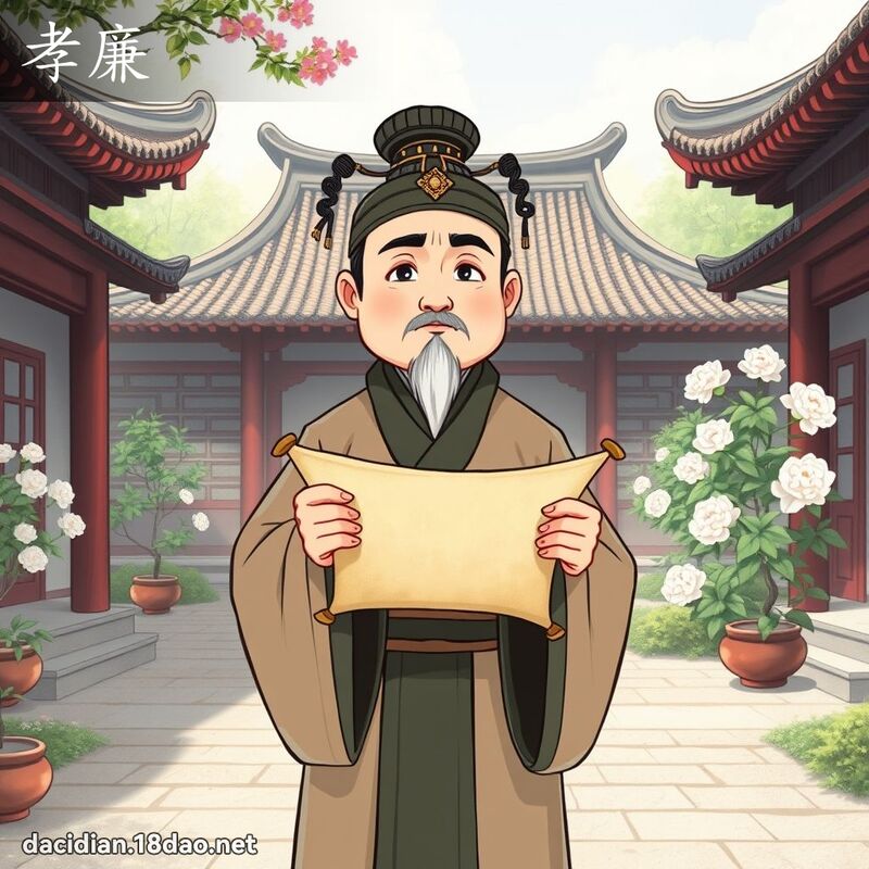 孝廉 - 国语大辞典配图