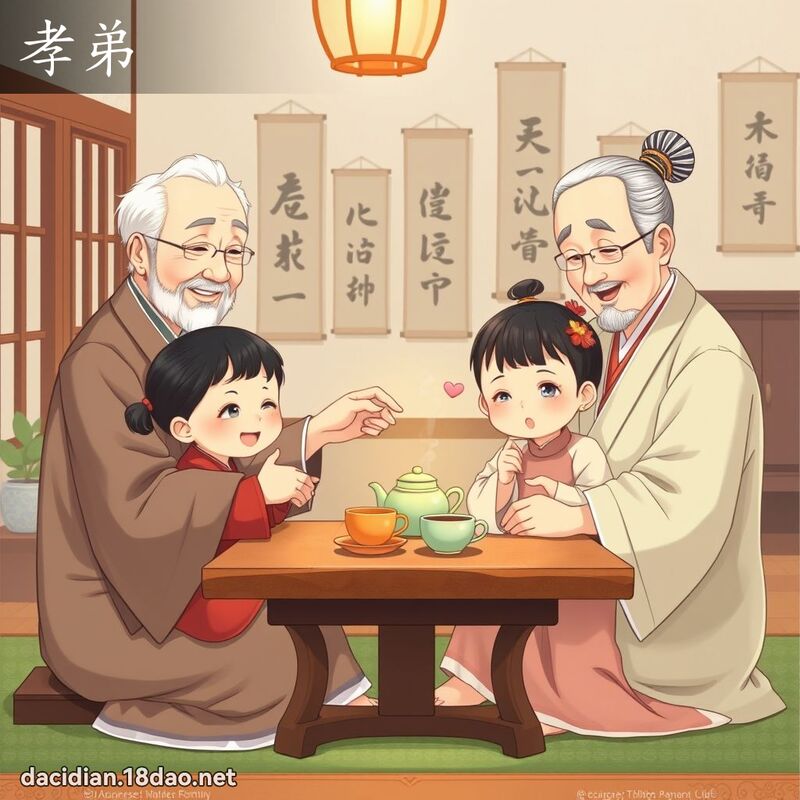 孝弟 - 國語大辭典配圖