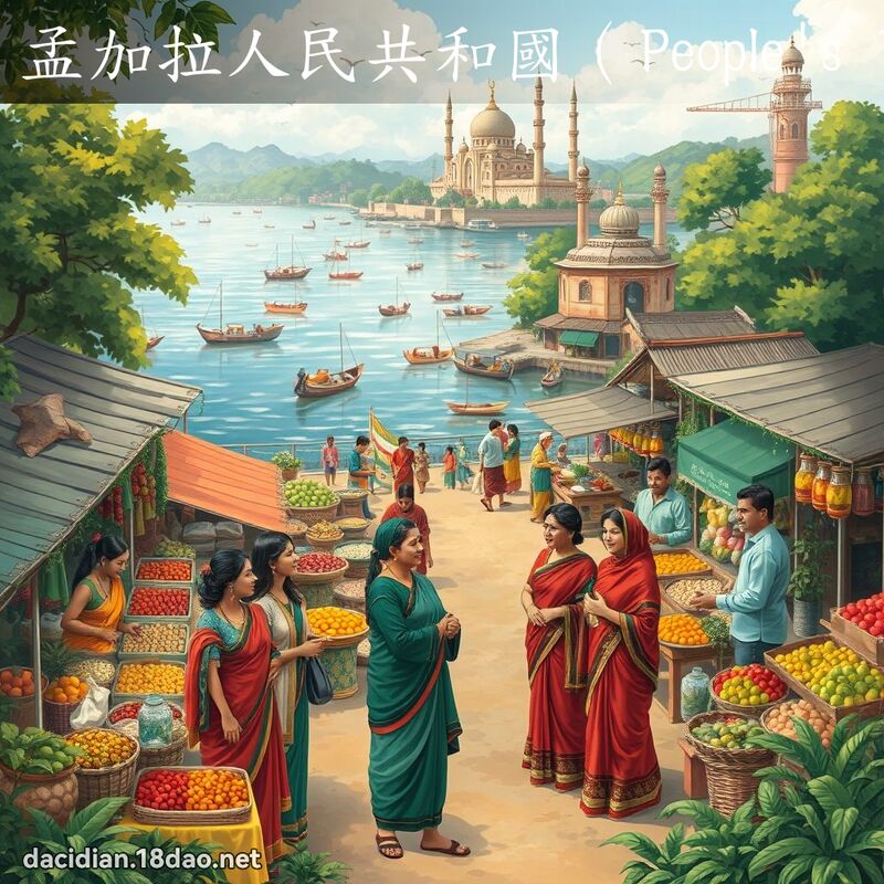 孟加拉人民共和国（People's Republic of Bangladesh） - 国语大辞典配图