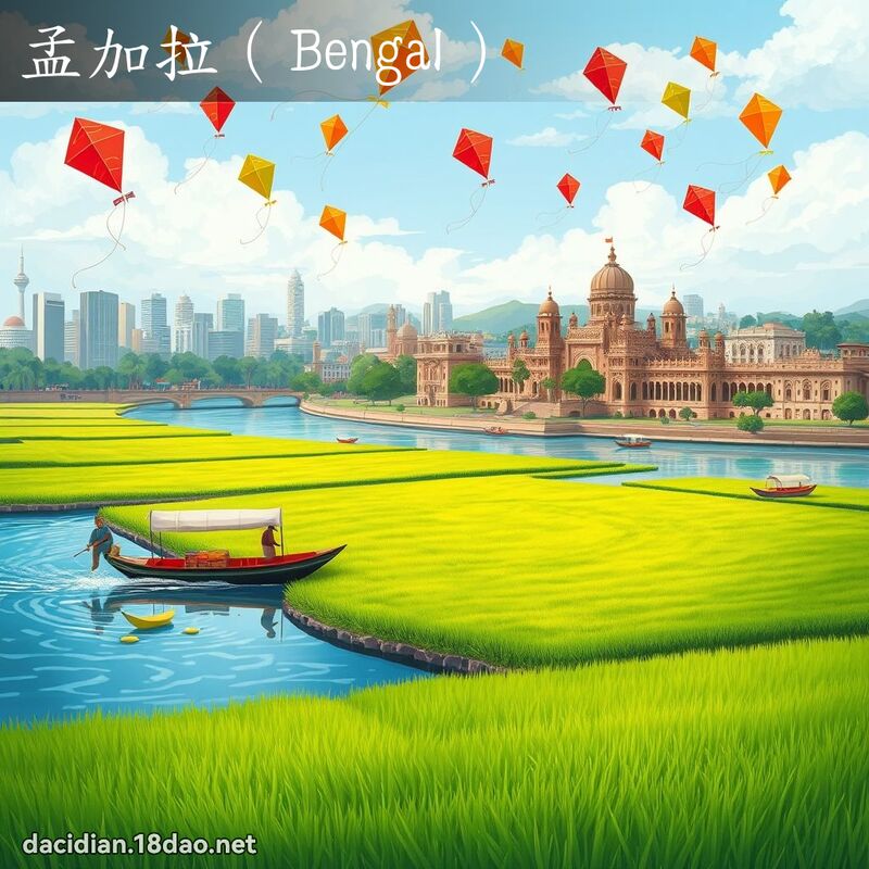 孟加拉（Bengal） - 国语大辞典配图