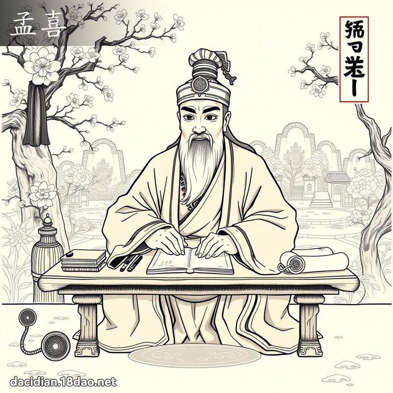 孟喜 - 國語大辭典配圖