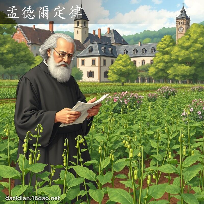 孟德爾定律 - 國語大辭典配圖