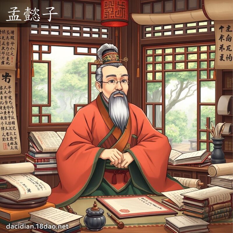 孟懿子 - 國語大辭典配圖