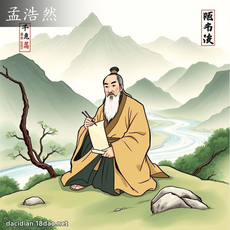 孟浩然 - 國語大辭典配圖