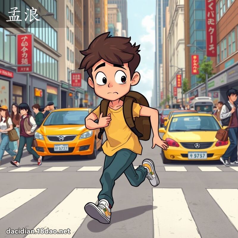 孟浪 - 国语大辞典配图