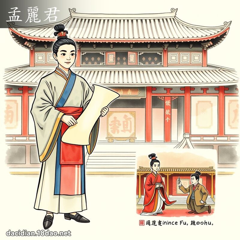 孟麗君 - 國語大辭典配圖
