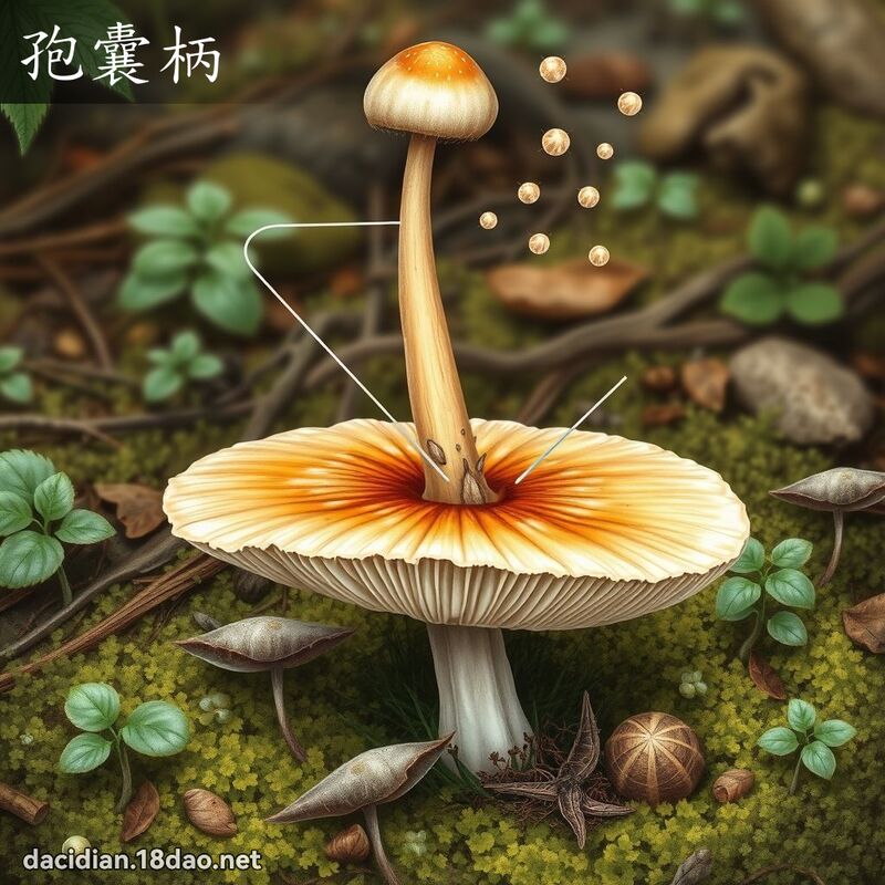 孢囊柄 - 國語大辭典配圖