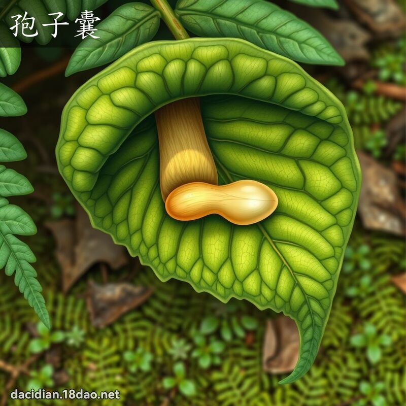 孢子囊 - 國語大辭典配圖