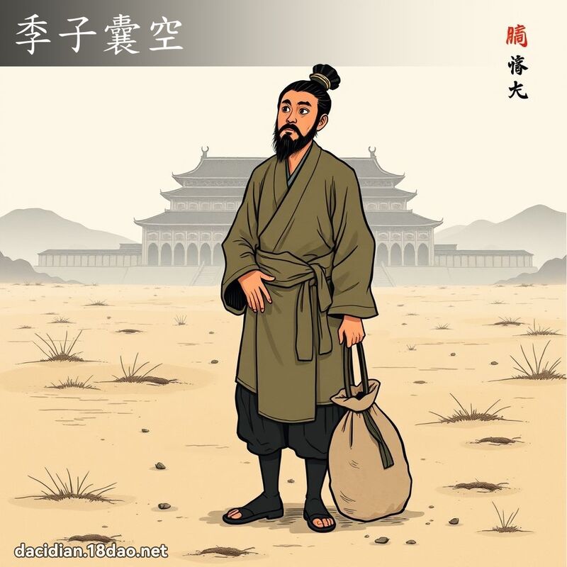 季子囊空 - 国语大辞典配图