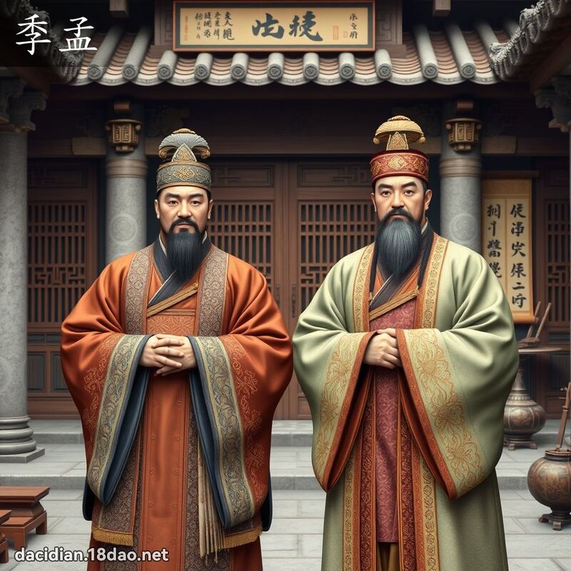 季孟 - 國語大辭典配圖