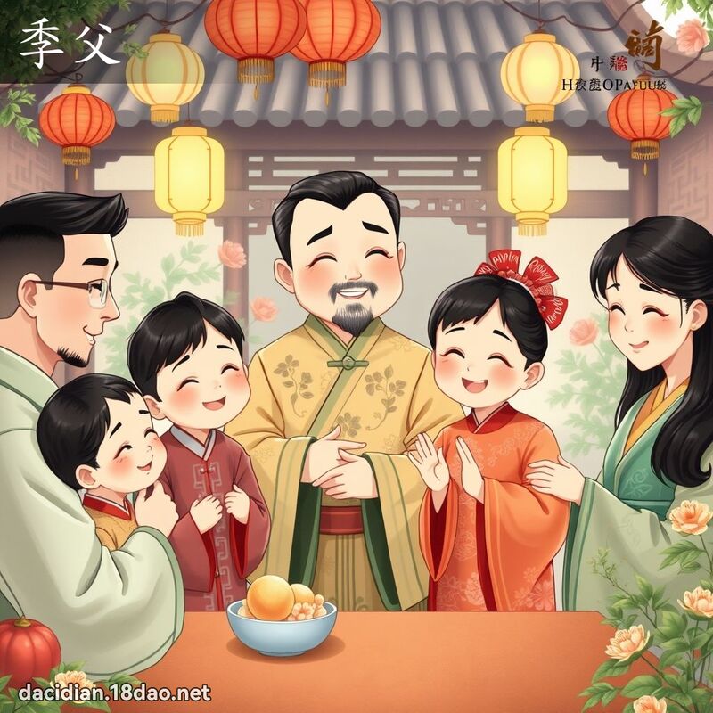 季父 - 國語大辭典配圖