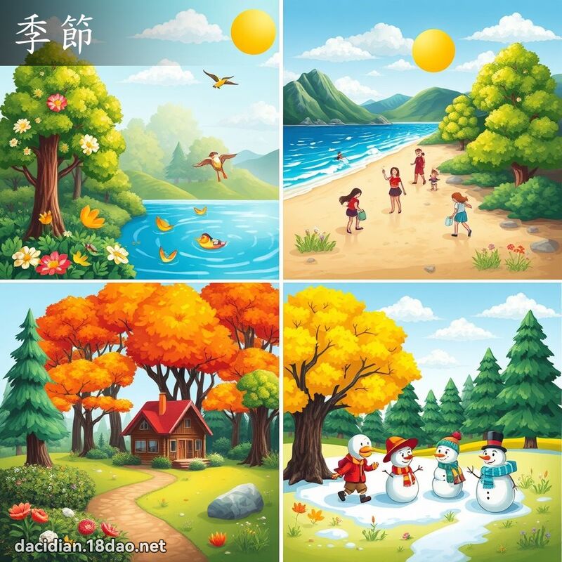 季節 - 國語大辭典配圖