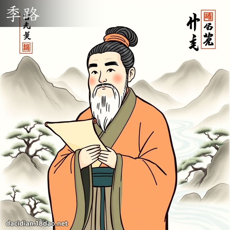 季路 - 国语大辞典配图