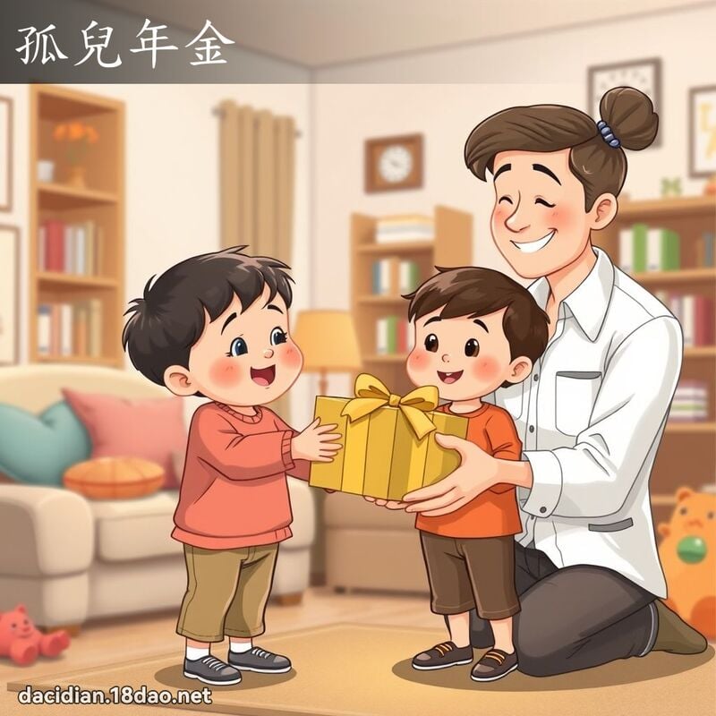 孤兒年金 - 國語大辭典配圖