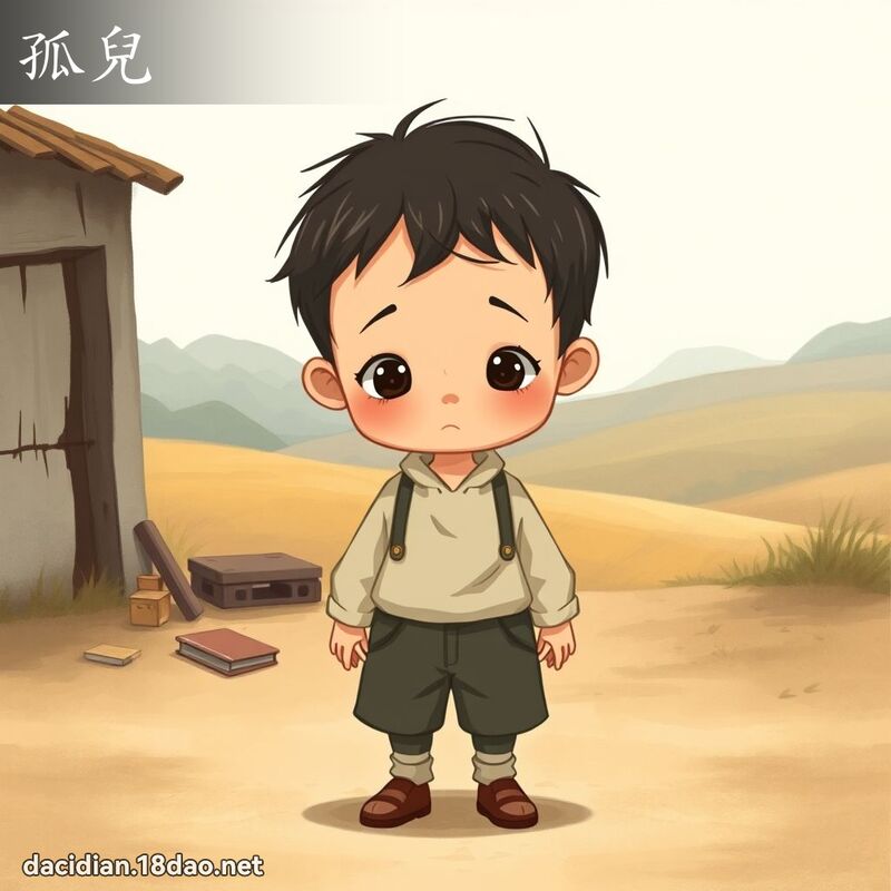孤儿 - 国语大辞典配图