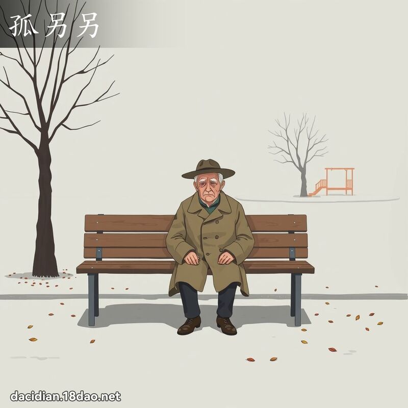 孤另另 - 國語大辭典配圖