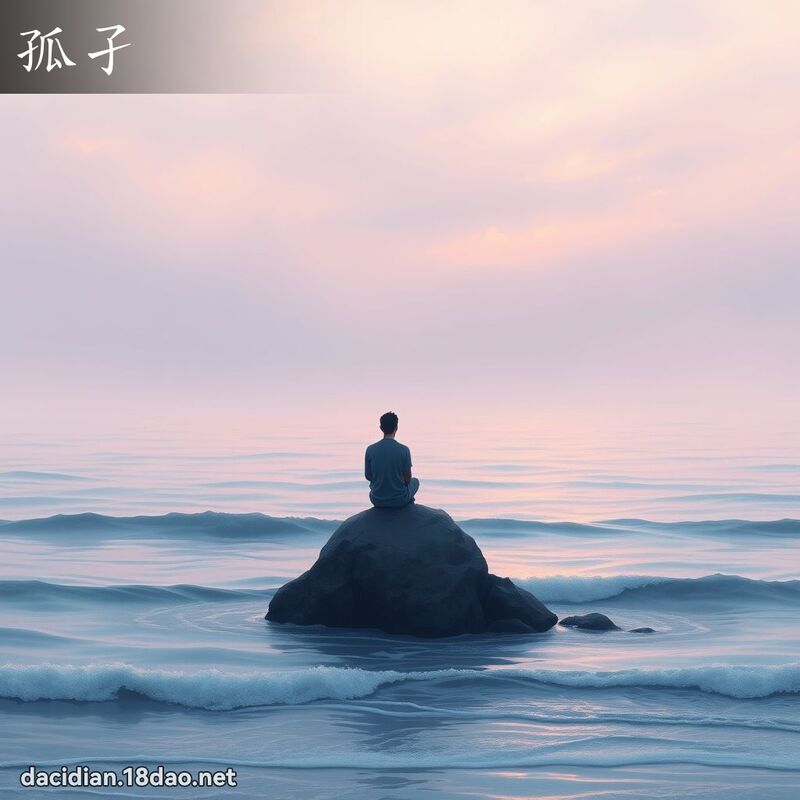 孤孑 - 国语大辞典配图