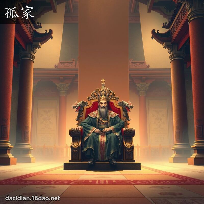孤家 - 國語大辭典配圖