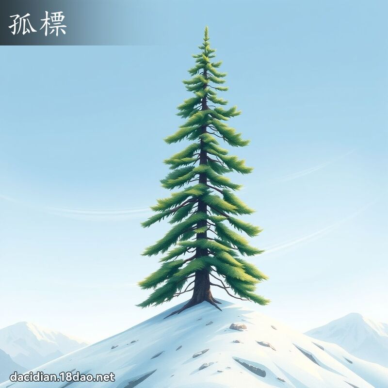 孤標 - 国语大辞典配图