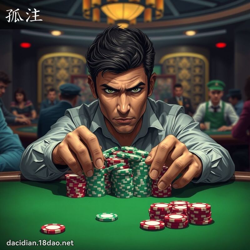 孤注 - 國語大辭典配圖