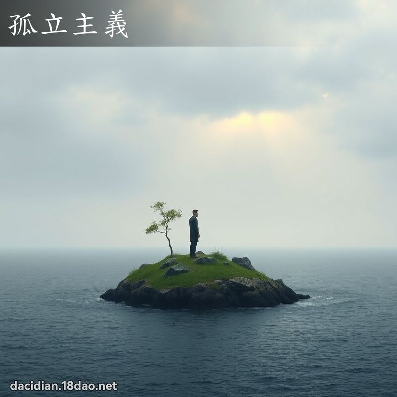 孤立主义 - 国语大辞典配图