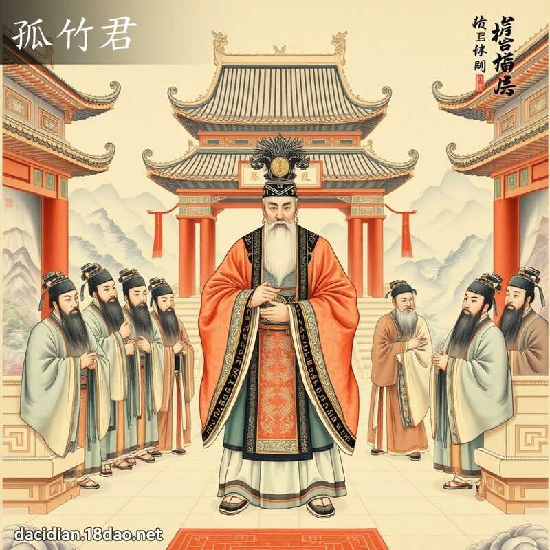 孤竹君 - 國語大辭典配圖