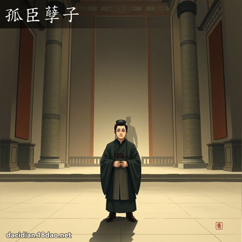 孤臣孽子 - 國語大辭典配圖
