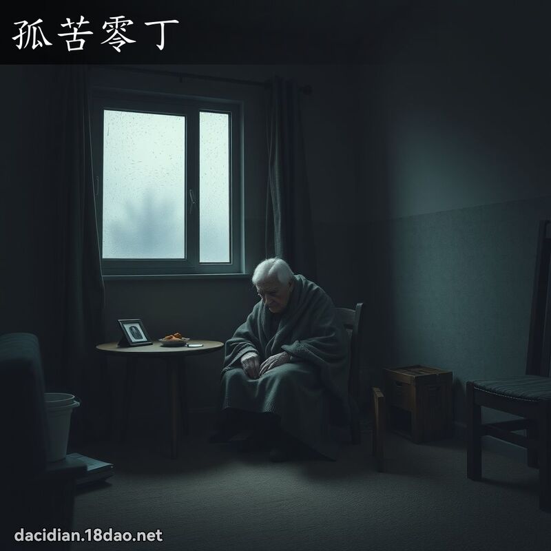 孤苦零丁 - 國語大辭典配圖