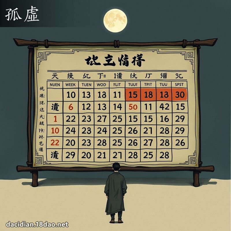 孤虛 - 國語大辭典配圖