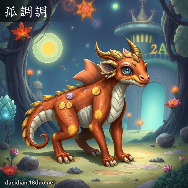 孤調調 - 國語大辭典配圖