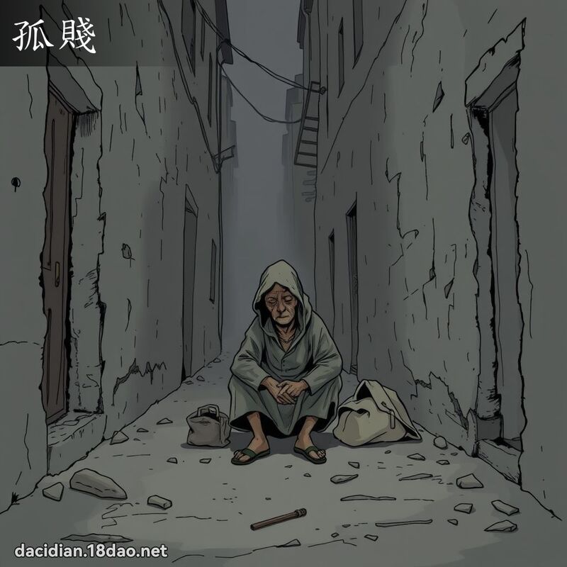 孤贱 - 国语大辞典配图